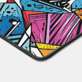 Abstraktes geometrisches Musterdesign 21 - Schreib Schreibtischunterlage (Ecke)