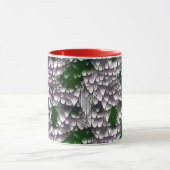 Abstraktes geometrisches Musterdesign 41 - Kaffee- Tasse (Zentrum)