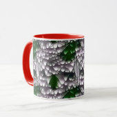 Abstraktes geometrisches Musterdesign 41 - Kaffee- Tasse (Vorderseite Links)