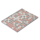 Abstraktes geometrisches Musterdesign, Kunst, Hint Notizblock (Linke Seite)