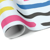 Abstraktes geometrisches nahtloses Dekormuster  Geschenkpapier (Rolleneckpunkt)