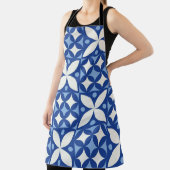 Abstraktes geometrisches nahtloses Muster in Skand Schürze (InSitu)