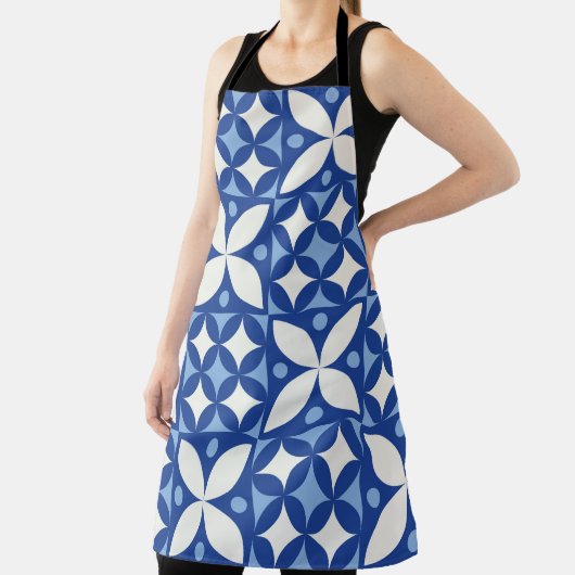 Abstraktes geometrisches nahtloses Muster in Skand Schürze (InSitu)