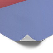 Abstraktes geometrisches, nahtloses Muster Poster (Ecke)