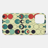 Abstraktes geometrisches, nahtloses Musterdesign. Case-Mate iPhone Hülle (Rückseite (Horizontal))