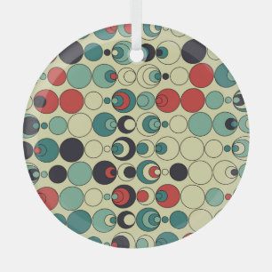 Abstraktes geometrisches nahtloses Musterdesign. Ornament Aus Glas
