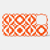 Abstraktes geometrisches, pixeliges Muster. Mos Case-Mate iPhone Hülle (Rückseite (Horizontal))