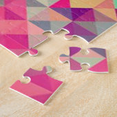 Abstraktes geometrisches puzzle (Seite)