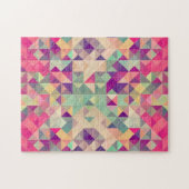 Abstraktes geometrisches puzzle (Horizontal)