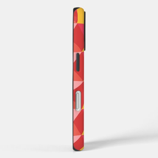 Abstraktes geometrisches Regenbogenmuster Case-Mate iPhone Hülle (Rückseite / Rechts)