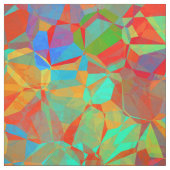 Abstraktes geometrisches Retro-Mosaikmuster Stoff (Muster)