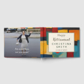 Abstraktes geometrisches Retro-Party für spieleris Gästebuch (Voll)