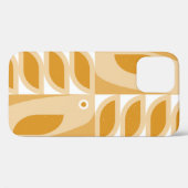 Abstraktes geometrisches Retromuster Case-Mate iPhone Hülle (Rückseite (Horizontal))