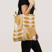 Abstraktes geometrisches Retromuster Tasche (Von Nahem)