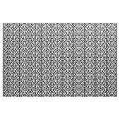 abstraktes geometrisches Schwarzweiß-Design Stoff (Fat Quarter (45,7 x 55,9 cm))
