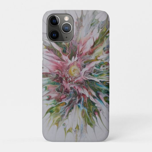 Abstraktes Gepäckstück I Phone Case (Rückseite)