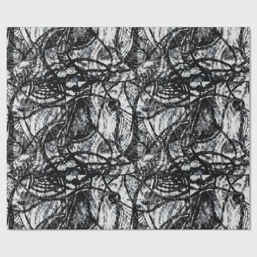 Abstraktes Geschenken Geschenkpapier (Flach)