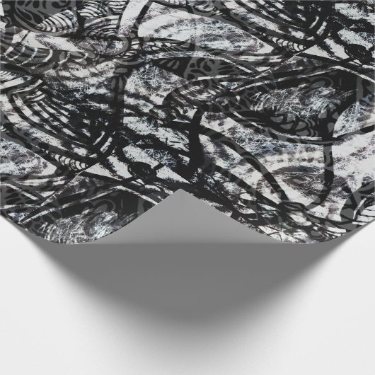 Abstraktes Geschenken Geschenkpapier (Ecke)