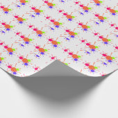 Abstraktes Geschenkpapier (Ecke)