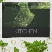 Abstraktes Geschirrspüler Küche Handtuch (Gefaltet)