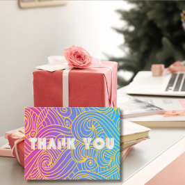 Abstraktes, geschliffenes Muster Postkarte