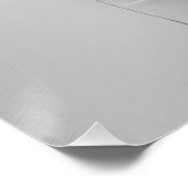 Abstraktes Gesicht Poster (Ecke)