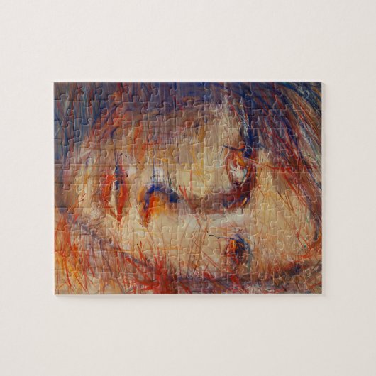 Abstraktes Gesicht Puzzle (Horizontal)