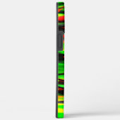 Abstraktes Geständchen in rot und grün Case-Mate iPhone Hülle (Rückseite / Rechts)