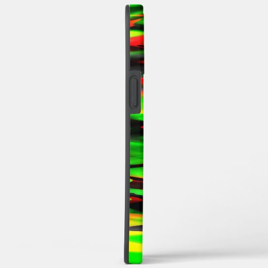 Abstraktes Geständchen in rot und grün Case-Mate iPhone Hülle (Rückseite / Rechts)