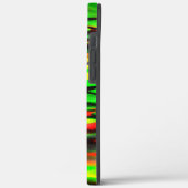 Abstraktes Geständchen in rot und grün Case-Mate iPhone Hülle (Rückseite / Links)