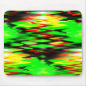 Abstraktes Geständchen in rot und grün Mousepad (Vorne)