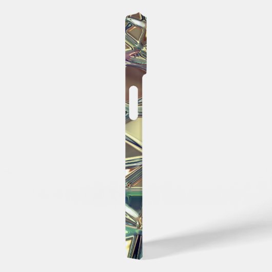 Abstraktes, gestanztes Glas Case-Mate iPhone Hülle (Rückseite / Rechts)
