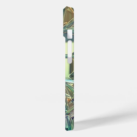 Abstraktes, gestanztes Glas Case-Mate iPhone Hülle (Rückseite / Links)