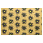 Abstraktes Gewebe aus schwarzer Blume Stoff (Fat Quarter (45,7 x 55,9 cm))