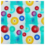 Abstraktes Gewebe mit pulsierender Geometrie Stoff (Nahaufnahme)