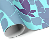 Abstraktes Giraffenmuster Geschenkpapier (Rolleneckpunkt)