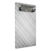 abstraktes Gitterfeld Mini Klemmbrett (Schrägansicht)