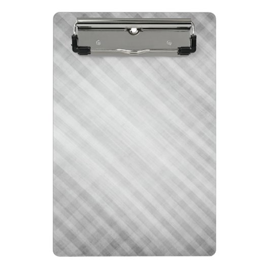 abstraktes Gitterfeld Mini Klemmbrett (Vorderseite)