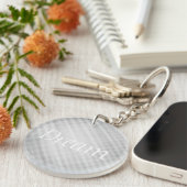 abstraktes Gitterfeld Schlüsselanhänger (Vorderseite rechts)