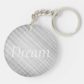 abstraktes Gitterfeld Schlüsselanhänger (Rückseite)