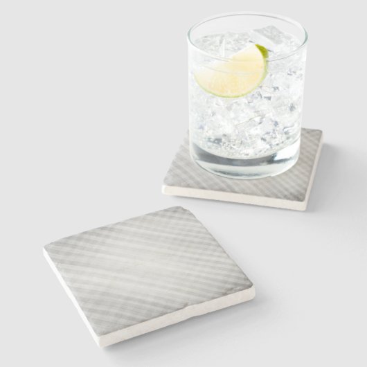 abstraktes Gitterfeld Steinuntersetzer (Seitenansicht)