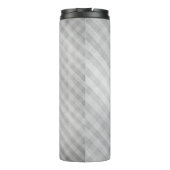 abstraktes Gitterfeld Thermosbecher (Rückseite)