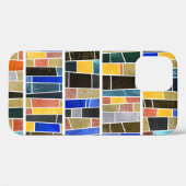 Abstraktes Glasmosaik: hochauflösende Textur. Case-Mate iPhone Hülle (Rückseite (Horizontal))