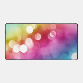 Abstraktes Glühen Schreibtischunterlage