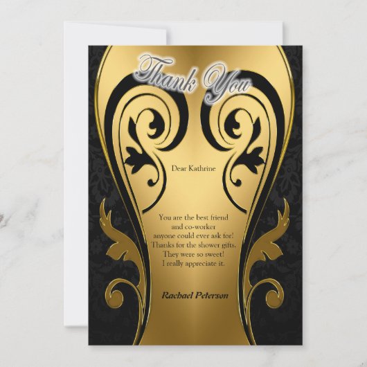 Abstraktes Gold auf schwarzen und gemischten Marmo (Vorderseite)