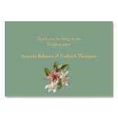 Abstraktes Gold auf schwarzen und gemischten Marmo Tischnummer (Rückseite)