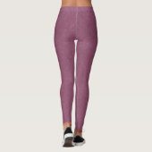 Abstraktes Gold Burgund Leggings (Rückseite)