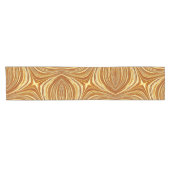 Abstraktes Gold-Fraktal Kurzer Tischläufer (Horizontal)