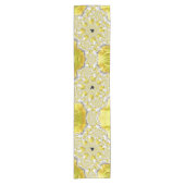 Abstraktes Gold-Fraktal Kurzer Tischläufer (Vorderseite)