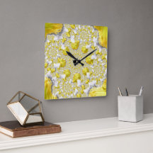 Abstraktes Gold-Fraktal